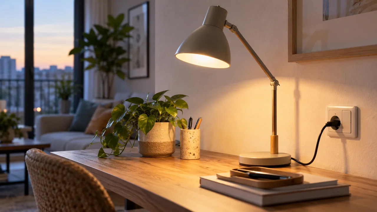 Iluminación y enchufes en una vivienda